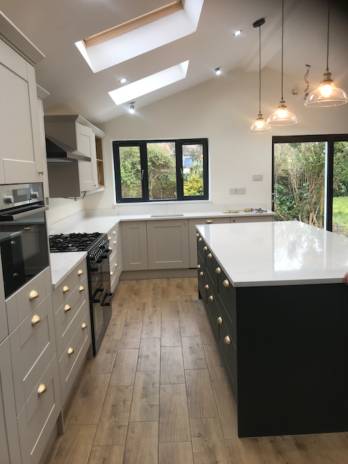 Unistone Misterio Gold full kitchen